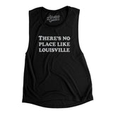 There's No Place Like Louisville Women's Flowey Scoopneck Muscle Tank-Allegiant Goods Co. Vintage Sports Apparel