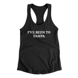 I've Been To Tampa Women's Racerback Tank-Allegiant Goods Co. Vintage Sports Apparel