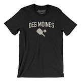 Des Moines Pickleball Men/Unisex T-Shirt-Black-Allegiant Goods Co. Vintage Sports Apparel