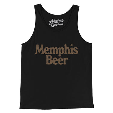 Memphis Beer Men/Unisex Tank Top-Allegiant Goods Co. Vintage Sports Apparel