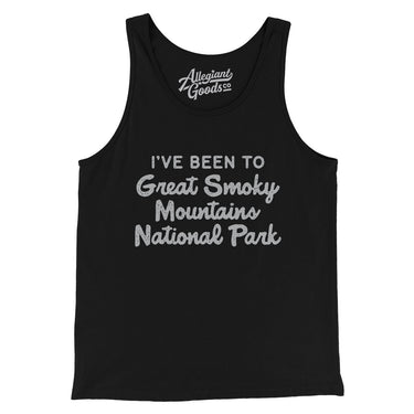 I've Been To Great Smoky Mountains National Park Men/Unisex Tank Top-Allegiant Goods Co. Vintage Sports Apparel