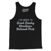 I've Been To Great Smoky Mountains National Park Men/Unisex Tank Top-Black-Allegiant Goods Co. Vintage Sports Apparel
