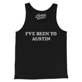 I've Been To Austin Men/Unisex Tank Top-Allegiant Goods Co. Vintage Sports Apparel