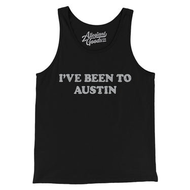 I've Been To Austin Men/Unisex Tank Top-Allegiant Goods Co. Vintage Sports Apparel