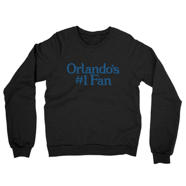 Orlando's Number 1 Fan Midweight French Terry Crewneck Sweatshirt-Allegiant Goods Co. Vintage Sports Apparel