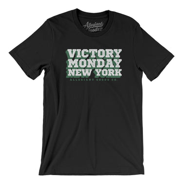 Victory Monday New York Men/Unisex T-Shirt-Allegiant Goods Co. Vintage Sports Apparel