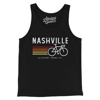 Nashville Cycling Men/Unisex Tank Top-Allegiant Goods Co. Vintage Sports Apparel