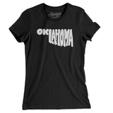 Oklahoma State Shape Text Women's T-Shirt-Allegiant Goods Co. Vintage Sports Apparel