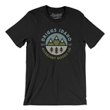Driggs Idaho Retro Badge Men/Unisex T-Shirt-Allegiant Goods Co. Vintage Sports Apparel