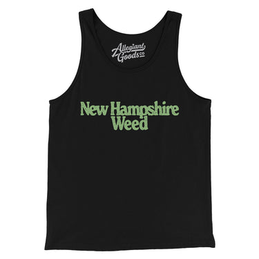 New Hampshire Weed Men/Unisex Tank Top-Allegiant Goods Co. Vintage Sports Apparel