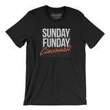 Sunday Funday Cincinnati Men/Unisex T-Shirt-Allegiant Goods Co. Vintage Sports Apparel