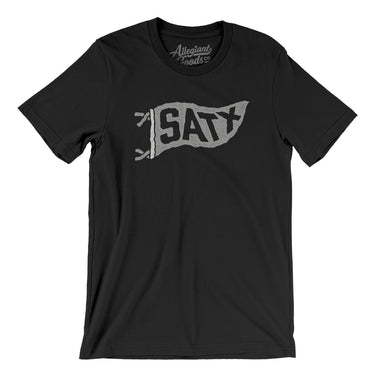 Satx Pennant Men/Unisex T-Shirt-Allegiant Goods Co. Vintage Sports Apparel