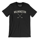Wilmington Golf Men/Unisex T-Shirt-Black-Allegiant Goods Co. Vintage Sports Apparel
