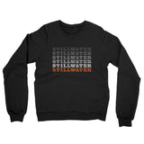 Stillwater Repeat Midweight French Terry Crewneck Sweatshirt-Black-Allegiant Goods Co. Vintage Sports Apparel