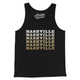 Nashville Repeat Men/Unisex Tank Top-Allegiant Goods Co. Vintage Sports Apparel