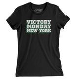 Victory Monday New York Women's T-Shirt-Allegiant Goods Co. Vintage Sports Apparel
