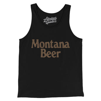 Montana Beer Men/Unisex Tank Top-Allegiant Goods Co. Vintage Sports Apparel