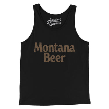 Montana Beer Men/Unisex Tank Top-Allegiant Goods Co. Vintage Sports Apparel