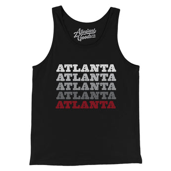 Atlanta Repeat Men/Unisex Tank Top-Allegiant Goods Co. Vintage Sports Apparel