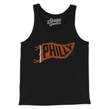 Philly Pennant Men/Unisex Tank Top-Allegiant Goods Co. Vintage Sports Apparel