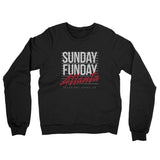 Sunday Funday Atlanta Midweight French Terry Crewneck Sweatshirt-Allegiant Goods Co. Vintage Sports Apparel