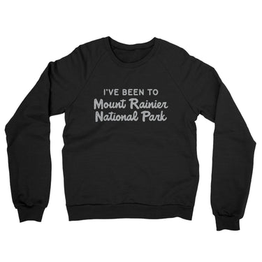 I've Been To Mount Rainier National Park Midweight French Terry Crewneck Sweatshirt-Allegiant Goods Co. Vintage Sports Apparel