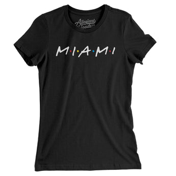 Miami Friends Women's T-Shirt-Allegiant Goods Co. Vintage Sports Apparel