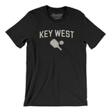 Key West Pickleball Men/Unisex T-Shirt-Black-Allegiant Goods Co. Vintage Sports Apparel
