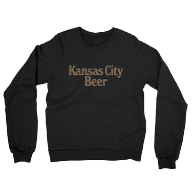Kansas City Beer Midweight French Terry Crewneck Sweatshirt-Allegiant Goods Co. Vintage Sports Apparel