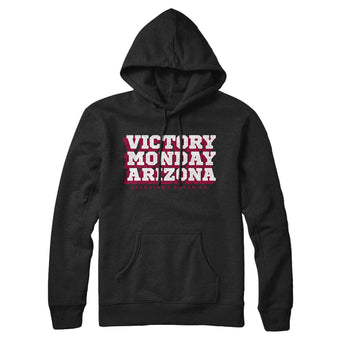 Victory Monday Arizona Hoodie-Allegiant Goods Co. Vintage Sports Apparel