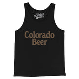 Colorado Beer Men/Unisex Tank Top-Black-Allegiant Goods Co. Vintage Sports Apparel