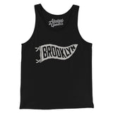 Brooklyn Pennant Men/Unisex Tank Top-Allegiant Goods Co. Vintage Sports Apparel