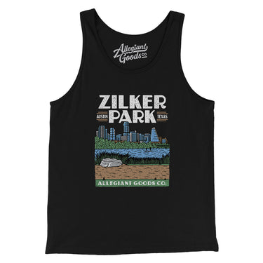 Zilker Park Men/Unisex Tank Top-Allegiant Goods Co. Vintage Sports Apparel