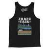 Zilker Park Men/Unisex Tank Top-Black-Allegiant Goods Co. Vintage Sports Apparel