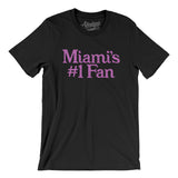 Miami's Number 1 Fan Men/Unisex T-Shirt-Allegiant Goods Co. Vintage Sports Apparel