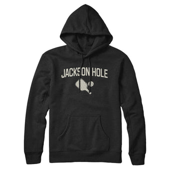 Jackson Hole Pickleball Hoodie-Black-Allegiant Goods Co. Vintage Sports Apparel