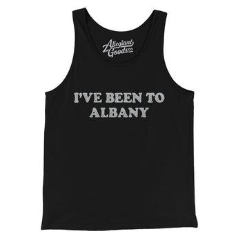 I've Been To Albany Men/Unisex Tank Top-Allegiant Goods Co. Vintage Sports Apparel