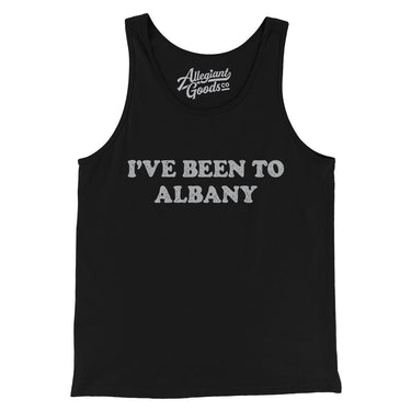I've Been To Albany Men/Unisex Tank Top-Allegiant Goods Co. Vintage Sports Apparel