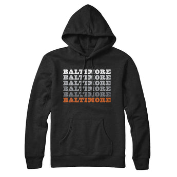 Baltimore Repeat Hoodie-Allegiant Goods Co. Vintage Sports Apparel
