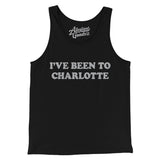 I've Been To Charlotte Men/Unisex Tank Top-Allegiant Goods Co. Vintage Sports Apparel