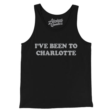 I've Been To Charlotte Men/Unisex Tank Top-Allegiant Goods Co. Vintage Sports Apparel