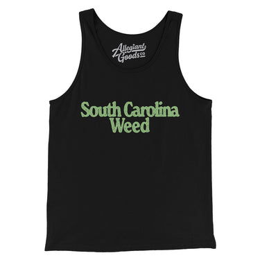 South Carolina Weed Men/Unisex Tank Top-Allegiant Goods Co. Vintage Sports Apparel