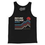 Incline Village Nevada Men/Unisex Tank Top-Black-Allegiant Goods Co. Vintage Sports Apparel