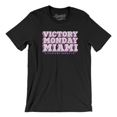 Victory Monday Miami Men/Unisex T-Shirt-Allegiant Goods Co. Vintage Sports Apparel