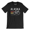 Alaska Cycling Men/Unisex T-Shirt-Black-Allegiant Goods Co. Vintage Sports Apparel