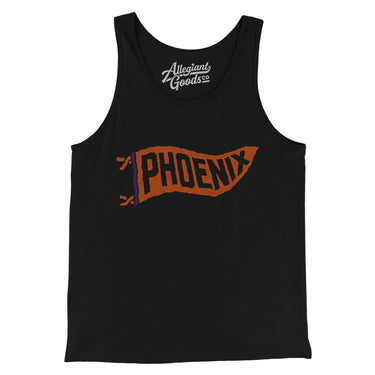 Phoenix Pennant Men/Unisex Tank Top-Allegiant Goods Co. Vintage Sports Apparel
