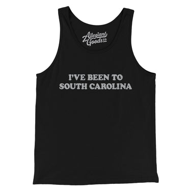 I've Been To South Carolina Men/Unisex Tank Top-Allegiant Goods Co. Vintage Sports Apparel