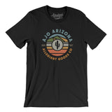 Ajo Arizona Retro Badge Men/Unisex T-Shirt-Black-Allegiant Goods Co. Vintage Sports Apparel