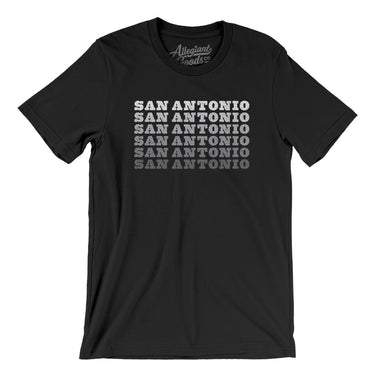 San Antonio Repeat Men/Unisex T-Shirt-Allegiant Goods Co. Vintage Sports Apparel