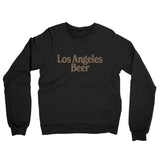 Los Angeles Beer Midweight French Terry Crewneck Sweatshirt-Allegiant Goods Co. Vintage Sports Apparel
